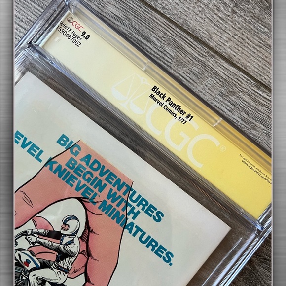 Marvel Comics Black Panther #1, CGC Signature Series, 9.0, signed by Stan Lee - Picture 5 of 5